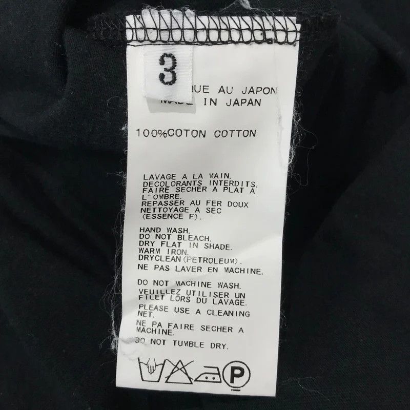 Yohji Yamamoto Yohji Yamamoto pour homme Henley neck ruffle cut and sew Size US L / EU 52-54 / 3 - 6 Thumbnail