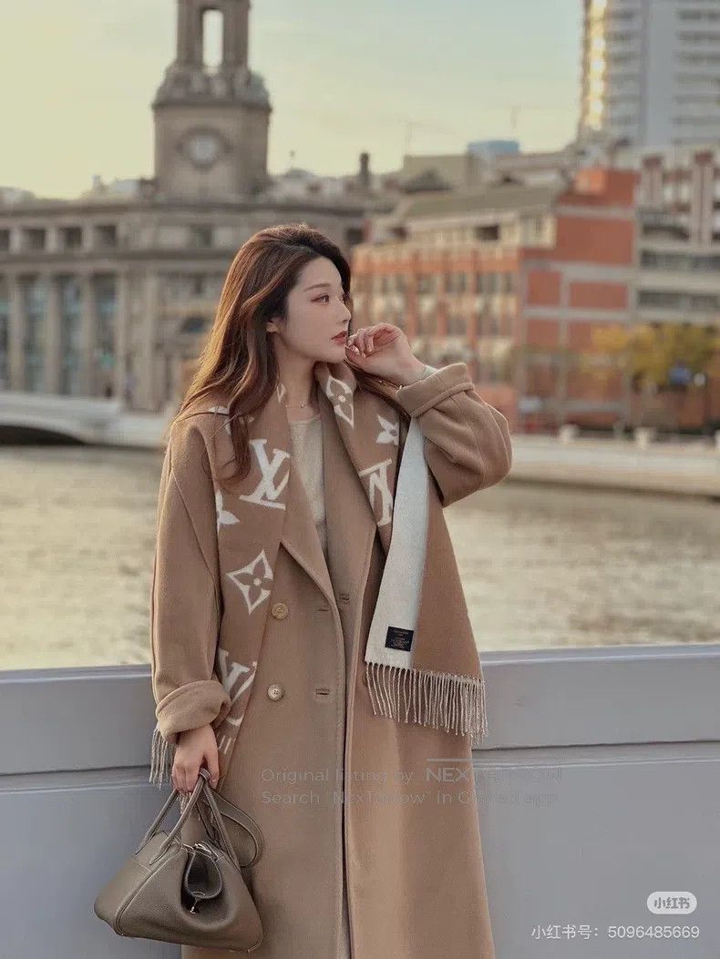 Max Mara Max Mara Camel Color Wool and Cashmere Coat Size M / US 6-8 / IT 42-44 - 9 Thumbnail