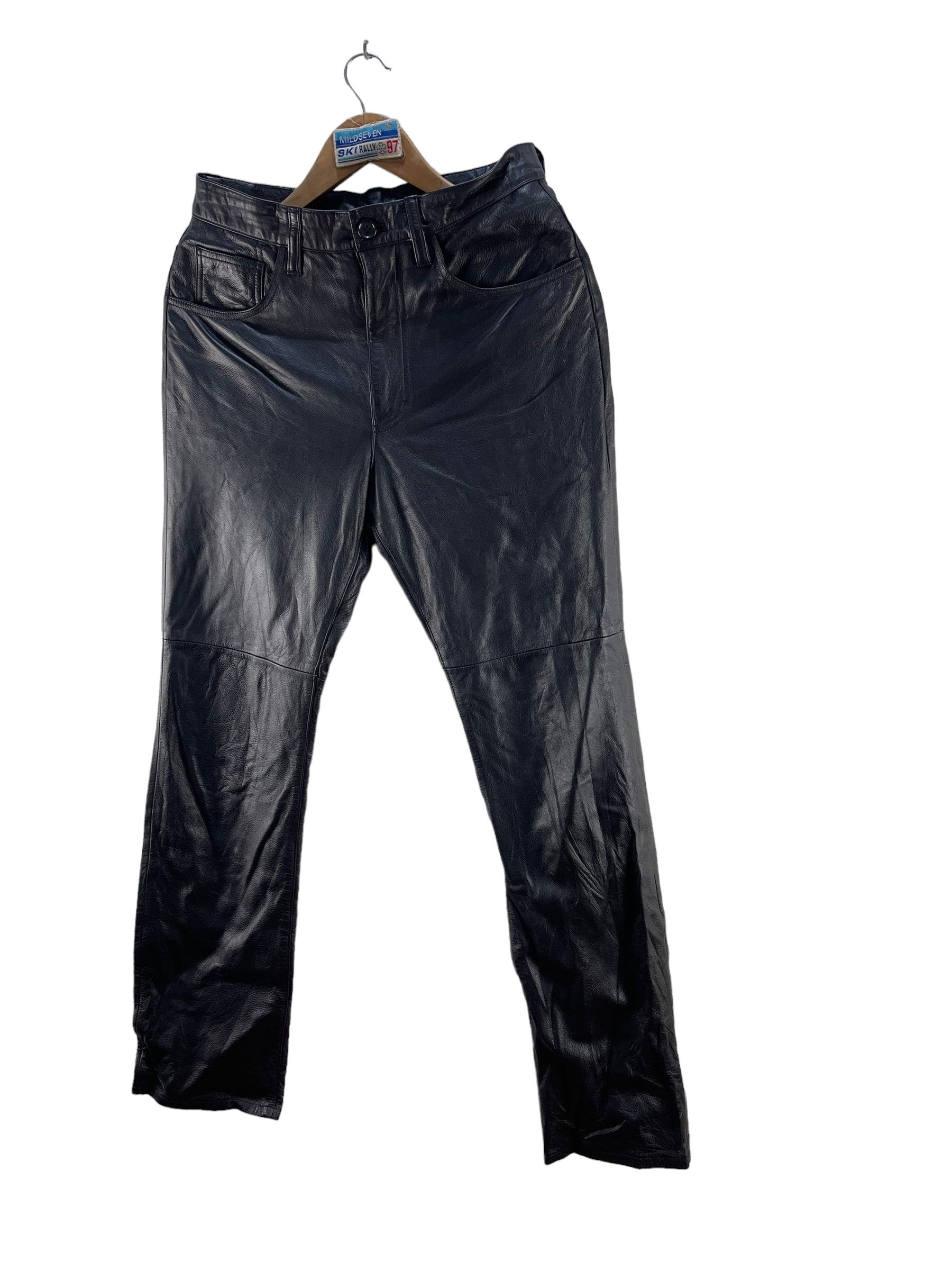 Takeo Kikuchi Vintage Takeo Kikuchi Leather Pant Size US 30 / EU 46 - 4 Thumbnail