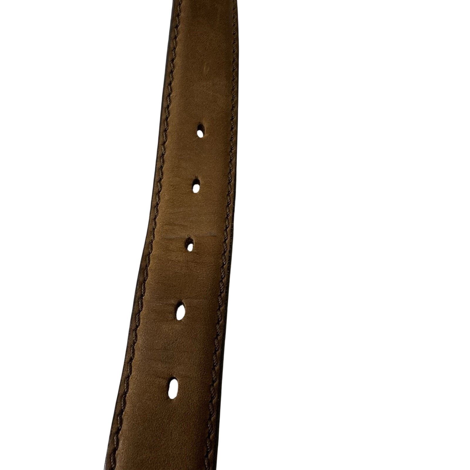 Justin Boots Justin Men's Brown Suede Leather Work Belt 247BD Waist 32 Size 32 - 6 Thumbnail