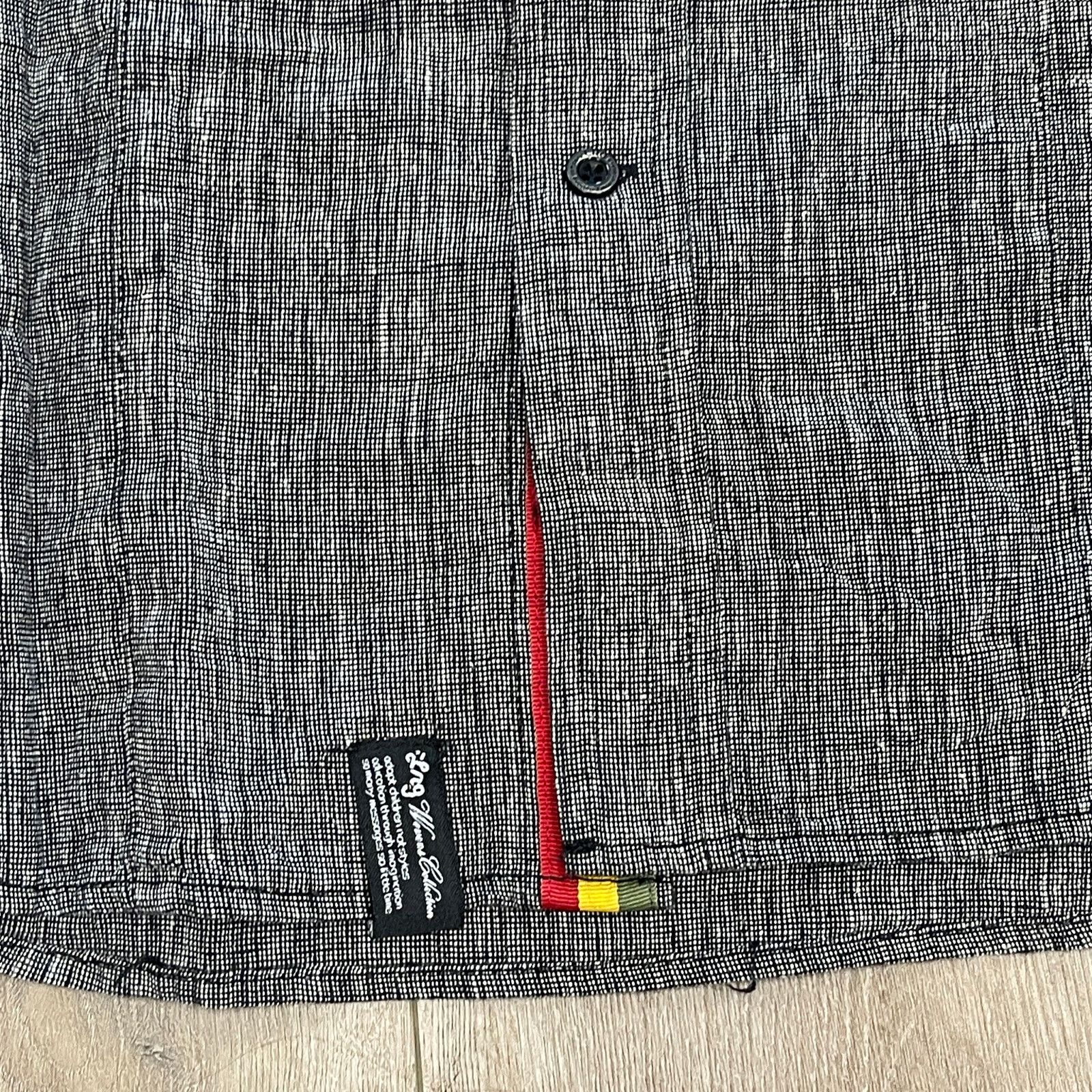 LRG × Vintage NWT LRG Wovens Black Rebel Button Up Short Sleeve Shirt 2XL Size US XXL / EU 58 / 5 - 5 Thumbnail