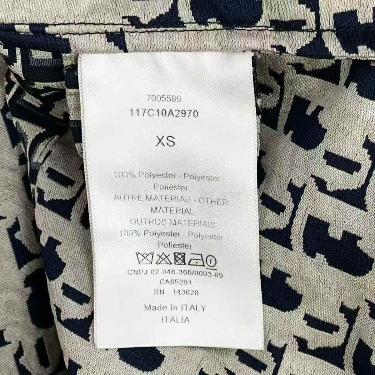 Dior Christian Dior XS Hooded Anorak Women Jacket Polyester Size XS / US 0-2 / IT 36-38 - 6 Thumbnail
