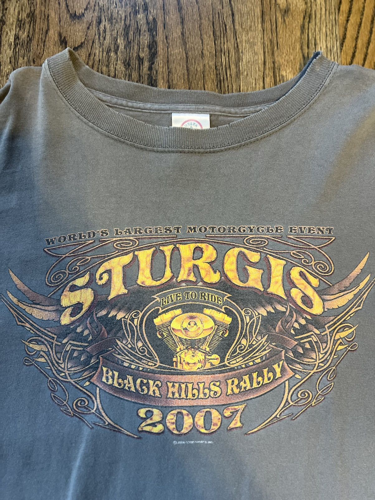 Harley Davidson 2007 Sturgis Tee Size US XL / EU 56 / 4 - 3 Thumbnail