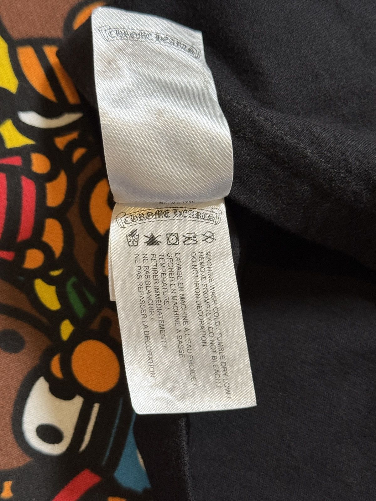 Chrome Hearts Chrome Hearts Black/Script Logo Long Sleeve Tee Size US XL / EU 56 / 4 - 10 Thumbnail