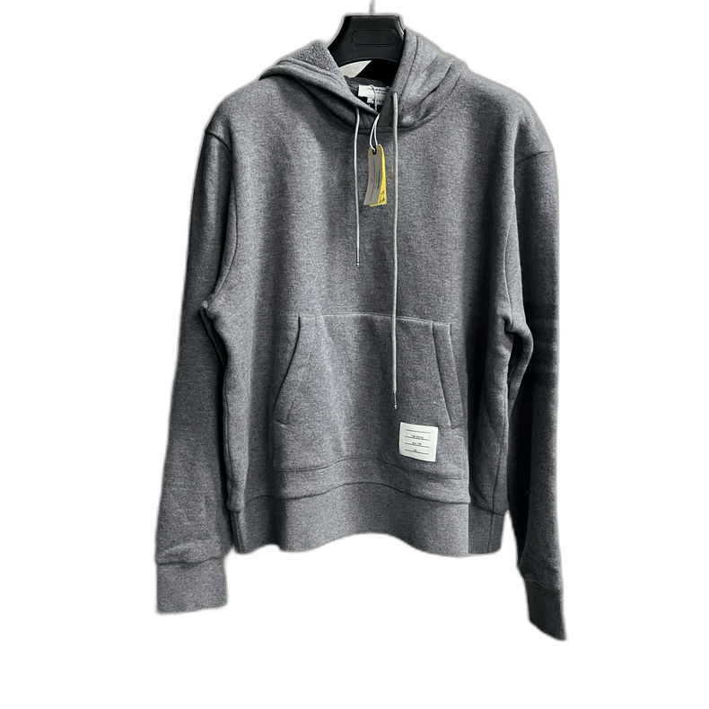 Thom Browne Thom Browne Gray Classic Hoodie with Pocket Size US M / EU 48-50 / 2 - 1 Thumbnail