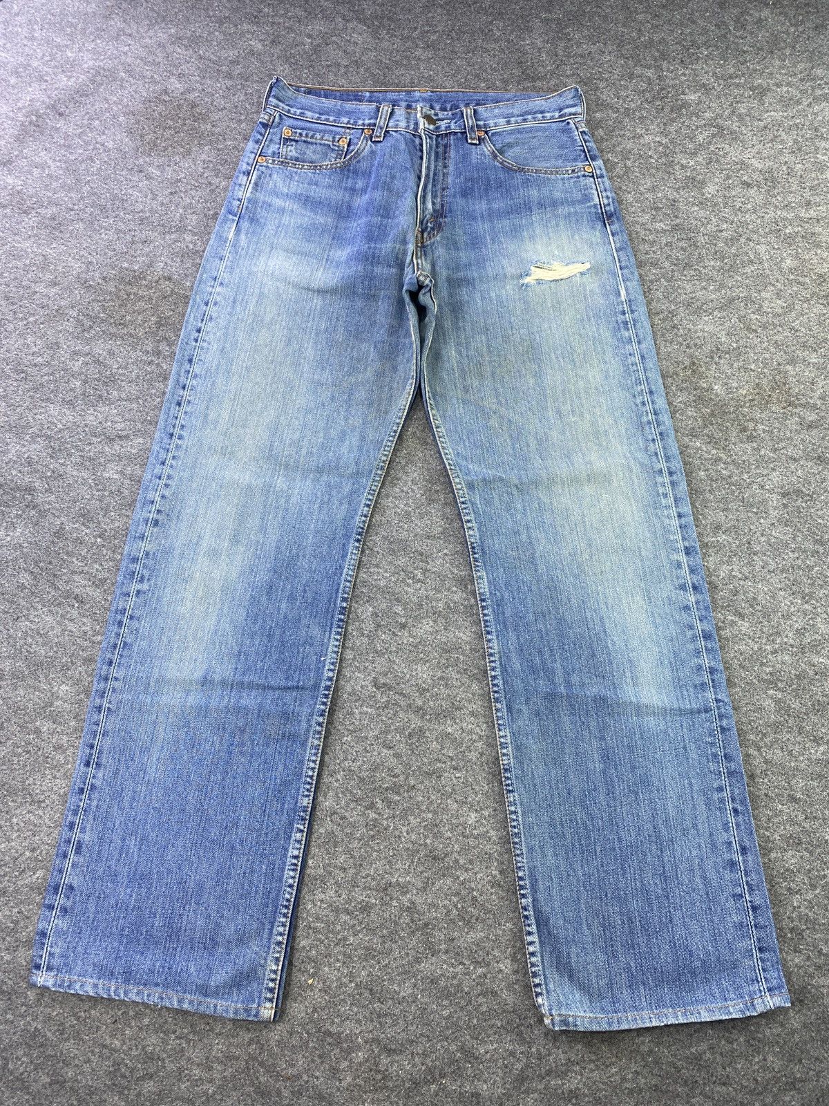 Jean × Levi's × Vintage Vintage Levis 512 Distresses Blue Wash Jeans - J872 Size US 30 / EU 46 - 2 Thumbnail
