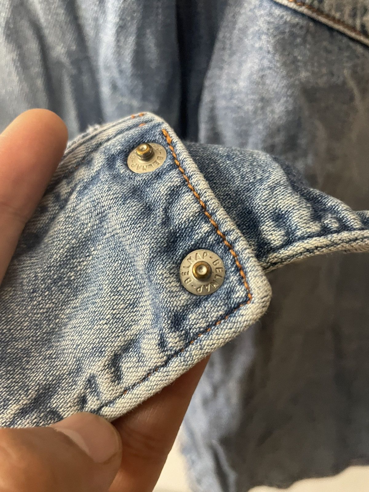 Blue Blue Japan × Japanese Brand Blue Blue Japan Stone Western Snap Button L/S Shirt Size US S / EU 44-46 / 1 - 10 Thumbnail