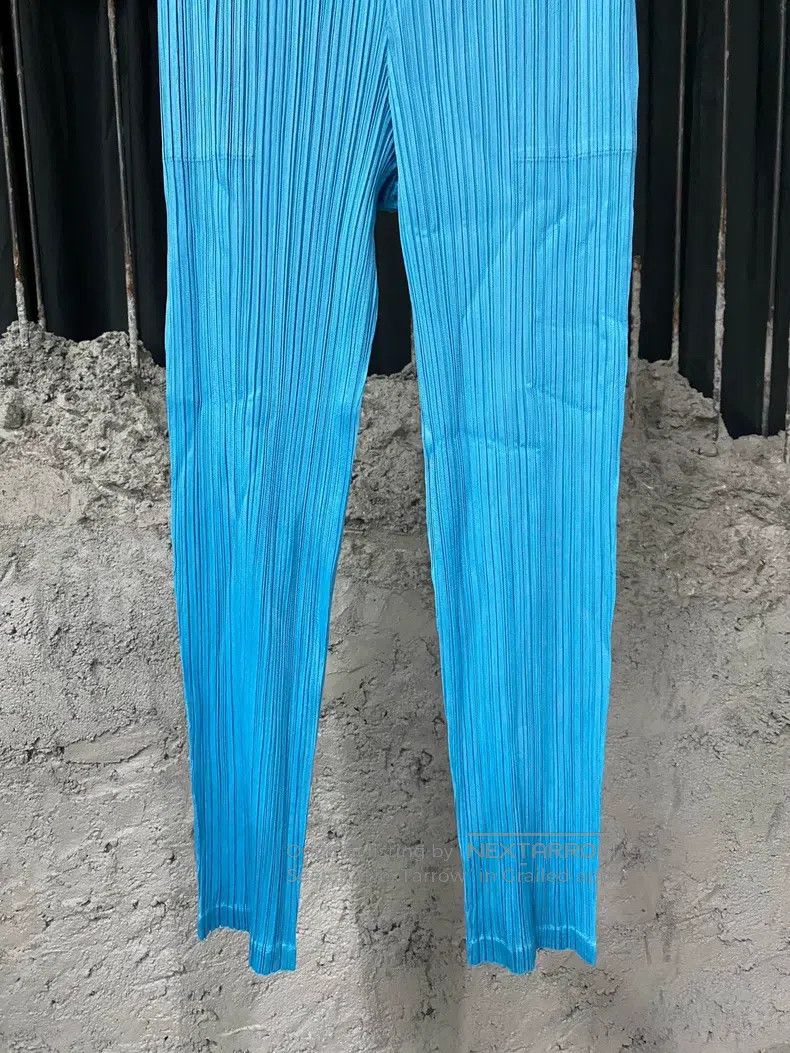 Issey Miyake Issey Miyake Blue Trousers Size 25" / US 0 / IT 36 - 4 Thumbnail