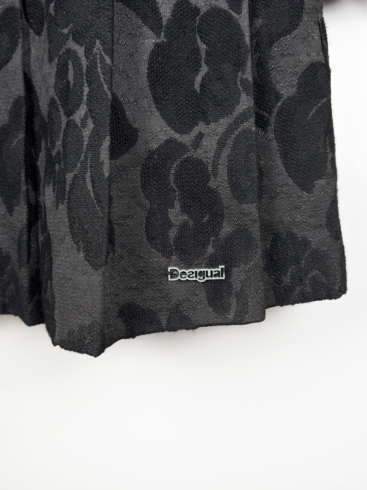 Desigual Desigual Wool Printed Black Womens Coat Size 38 Size XS / US 0-2 / IT 36-38 - 5 Thumbnail