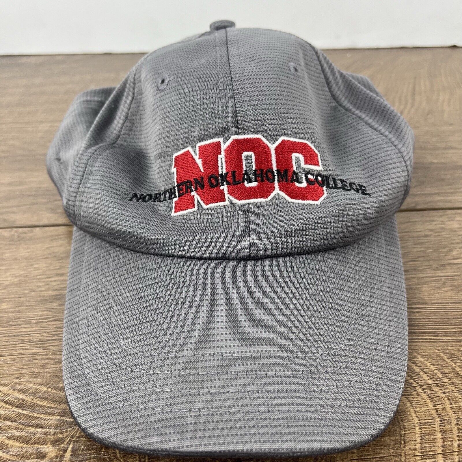 Other Northern Oklahoma College Hat NOC Hat Gray Adjustable Hat Ad Size ONE SIZE - 5 Thumbnail