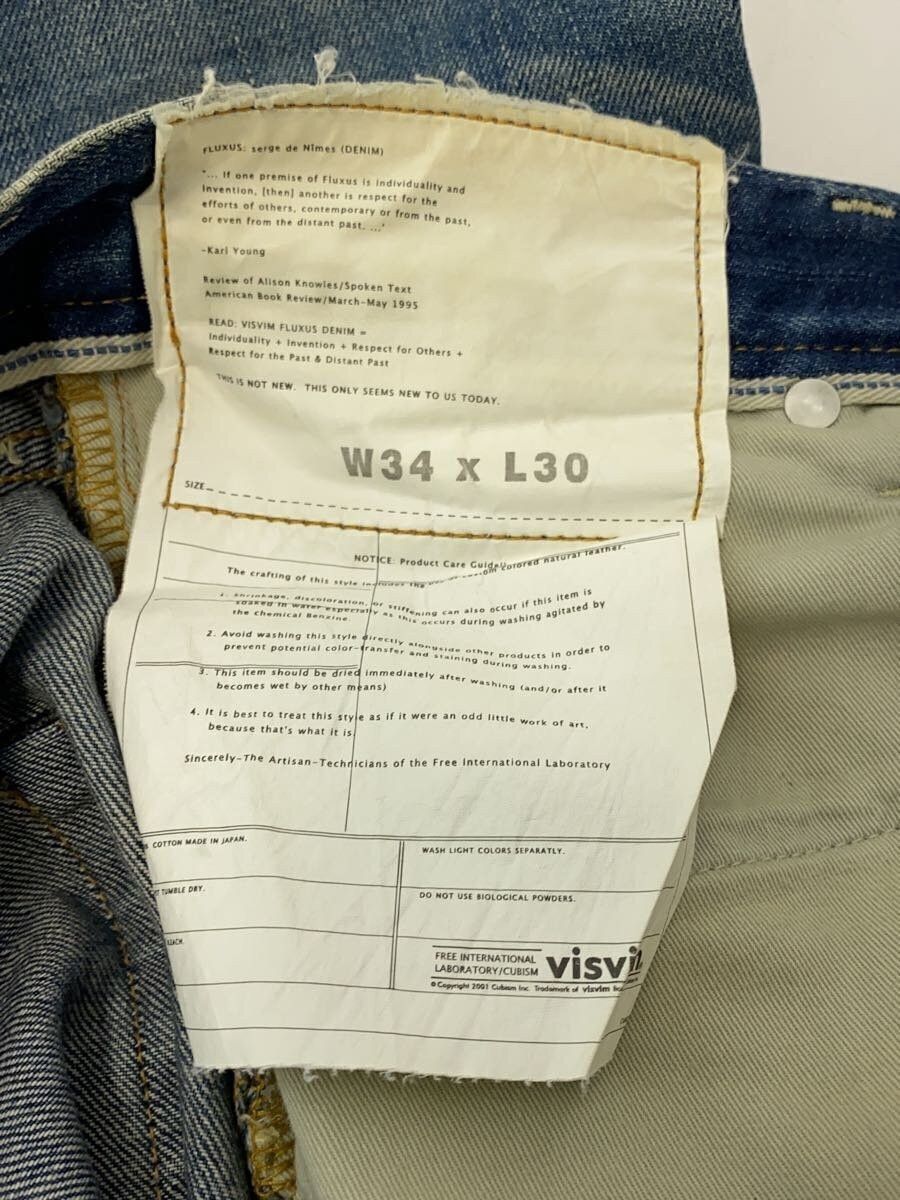 Visvim Distressed Denim Jeans Size US 33 - 6 Thumbnail
