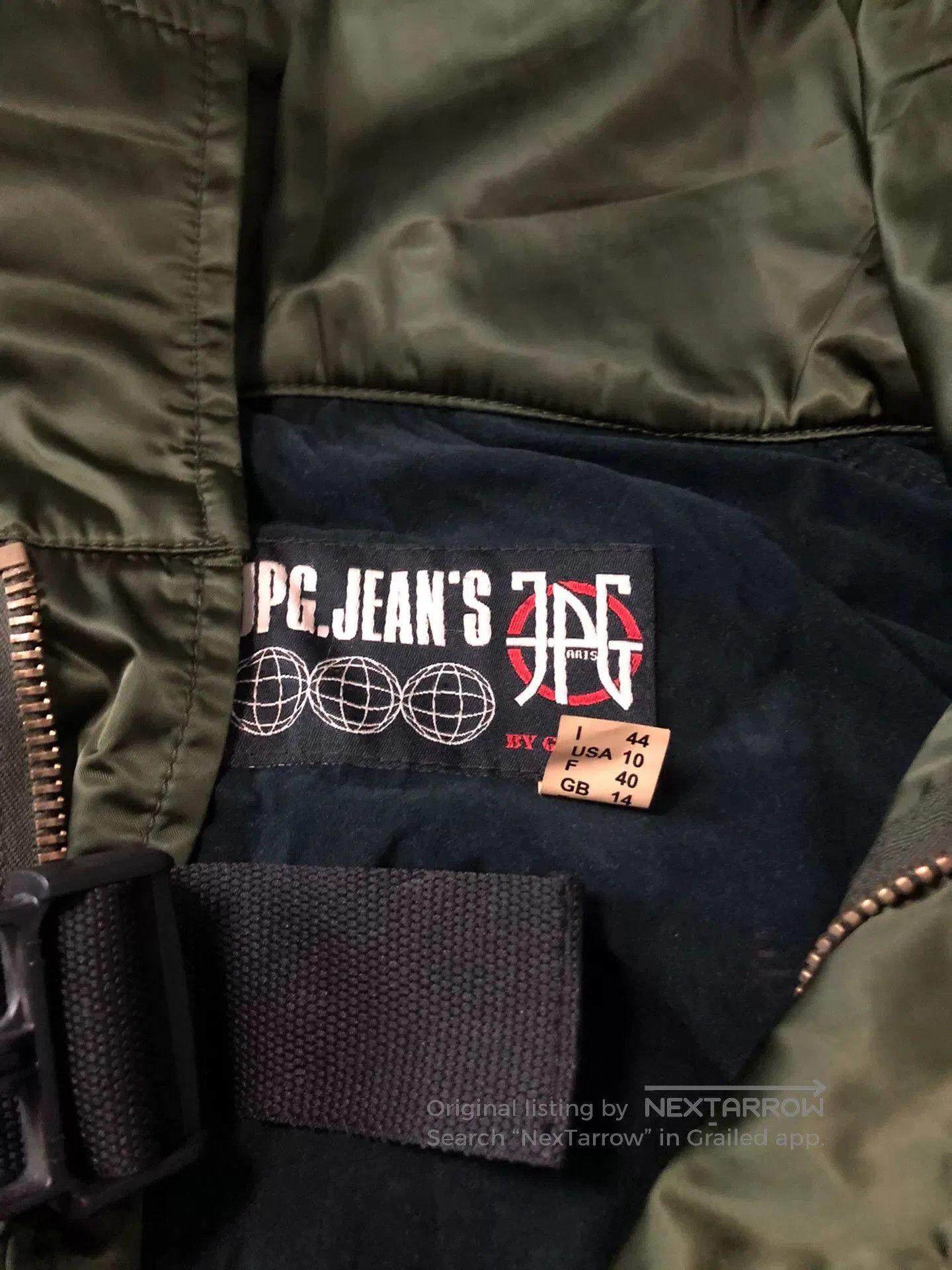 Jean Paul Gaultier Jean Paul Gaultier Hooded Cropped Jacket. Size US L / EU 52-54 / 3 - 4 Thumbnail