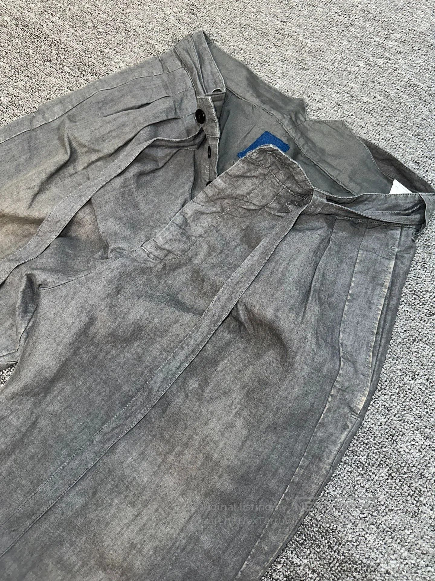 Visvim visvim ict hakama linen distressed pants. Size US 28 / EU 44 - 2 Thumbnail