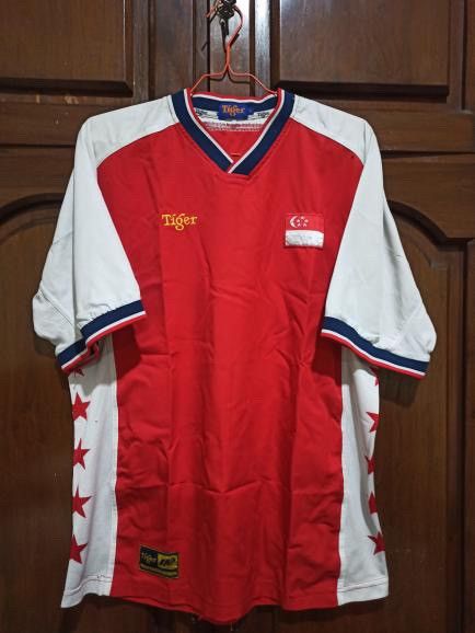 Vintage jersey singapore tiger cup 2003 Size US L / EU 52-54 / 3 - 1 Thumbnail