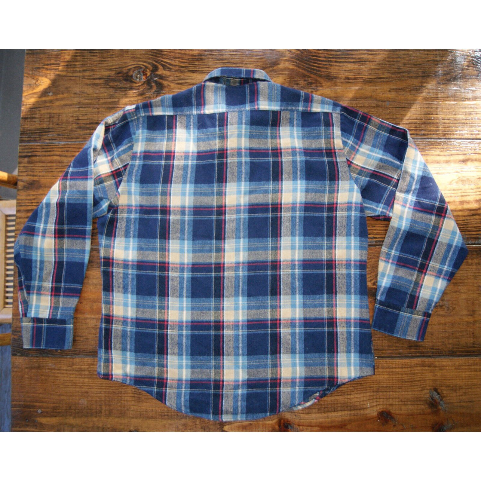 Sears VTG Sears Mens Shirt L Acrylic Flannel Outdoor Woodsman 70s Size US L / EU 52-54 / 3 - 6 Thumbnail