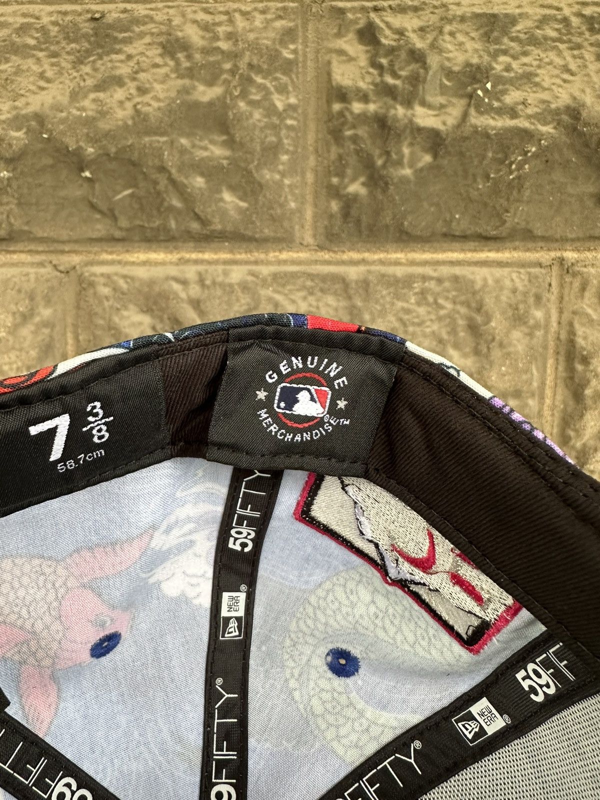 MLB × New Era × Supreme 7 3/8 Colorado Rockies 25th Anniversary Koi Pond Rockwell Size ONE SIZE - 14 Thumbnail