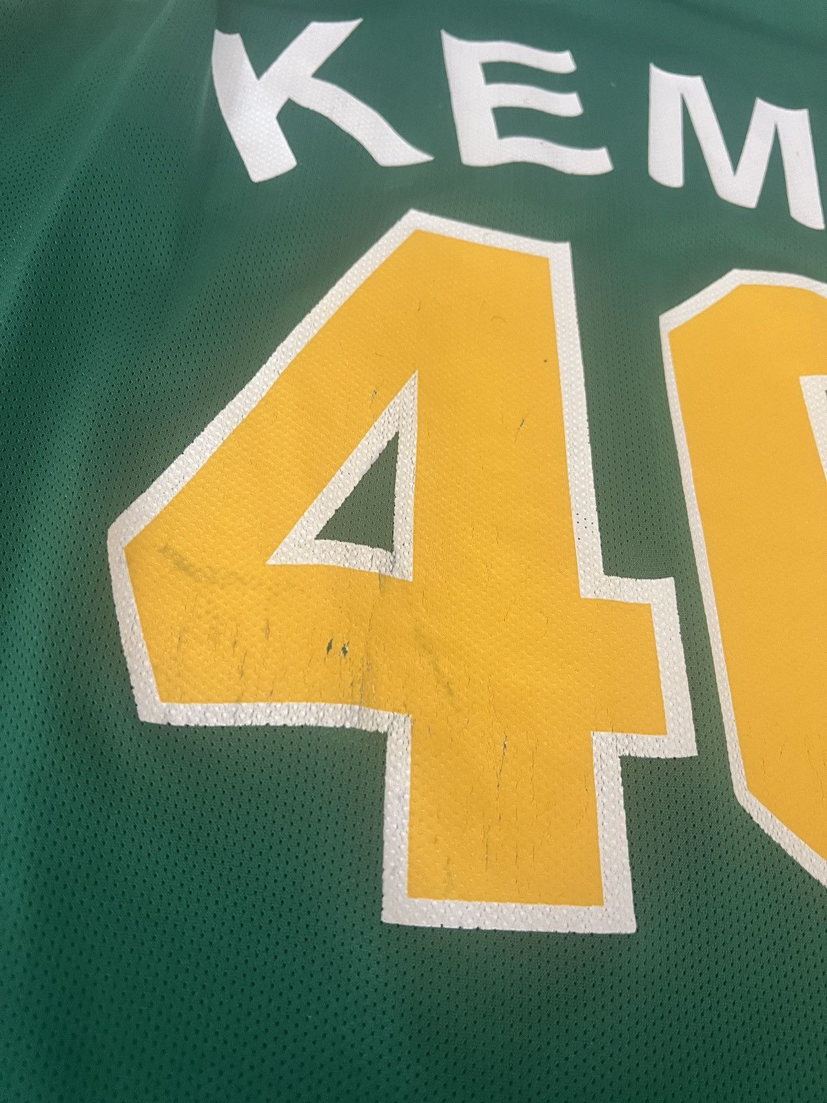 Champion Shawn Kemp Seattle Super Sonics champion Jersey sz48 m Size US XL / EU 56 / 4 - 3 Thumbnail