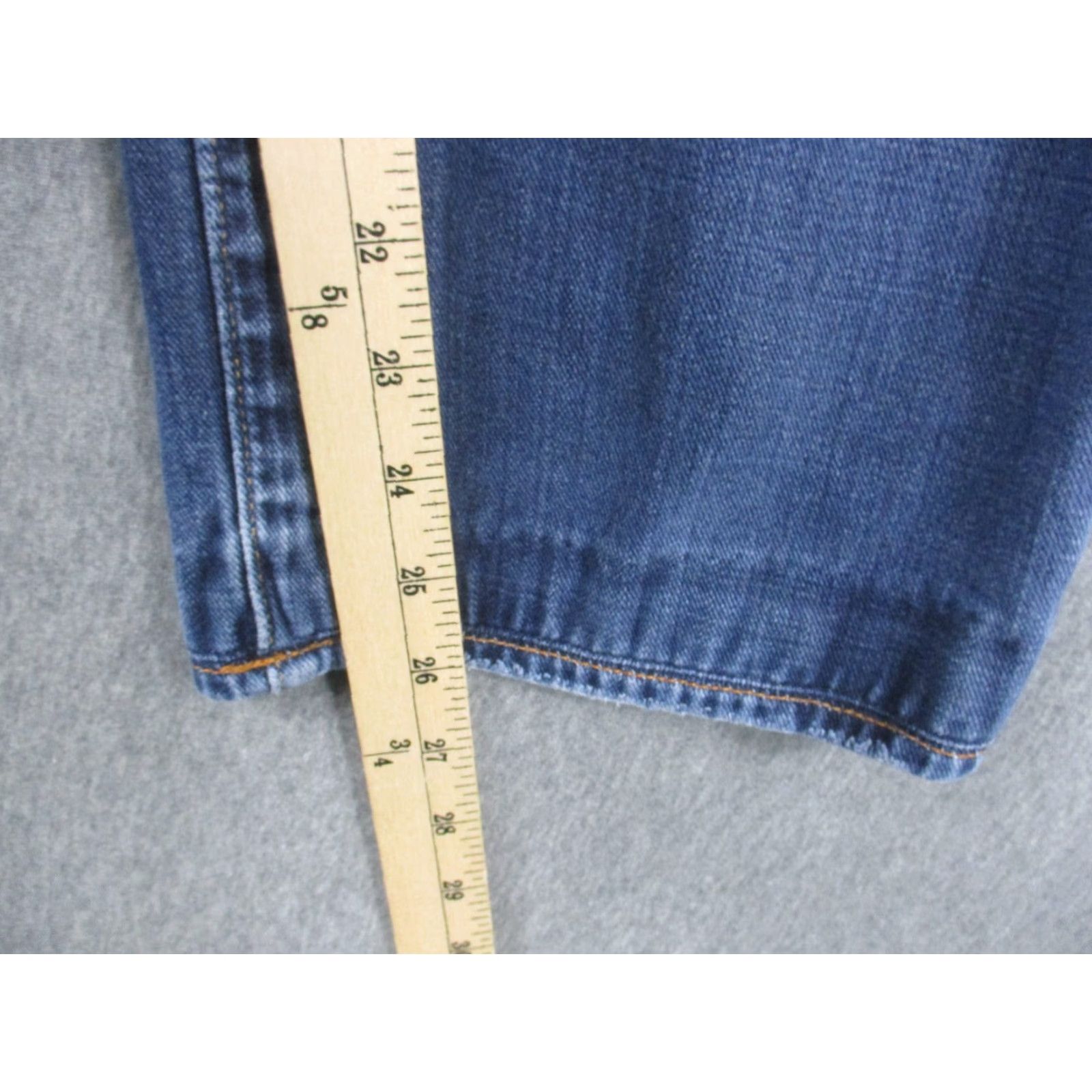 Lucky Brand Lucky Brand Jeans 481 Relaxed Straight 34x27 Blue Denim 5-Pocket Mens Jeans Size US 34 / EU 50 - 5 Thumbnail
