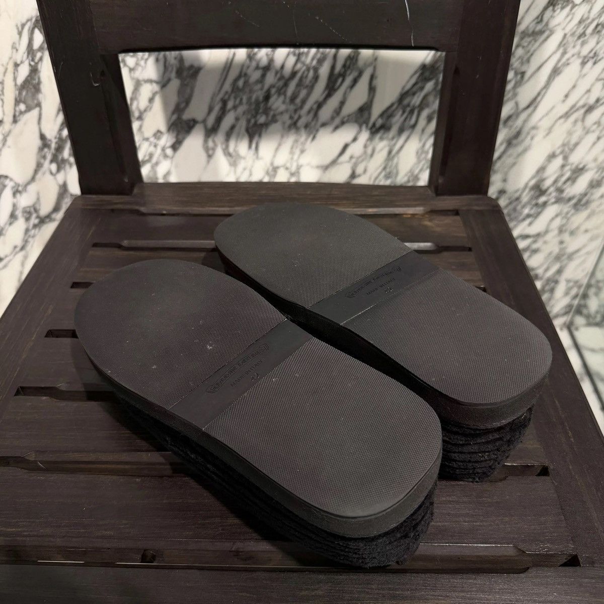Chrome Hearts 42 Chrome Hearts Corduroy Slippers Slop on Size US 9 / EU 42 - 6 Thumbnail