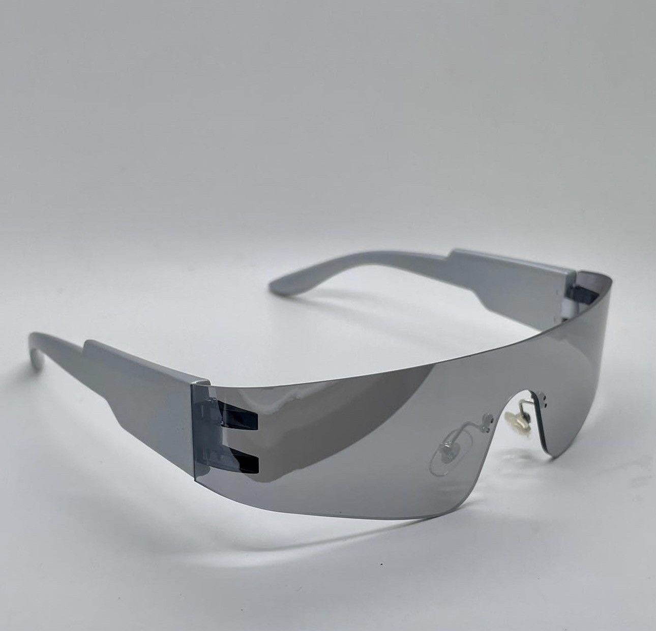 Electric Visual Silver mirror fashion punk sunglasses Size ONE SIZE - 5 Thumbnail