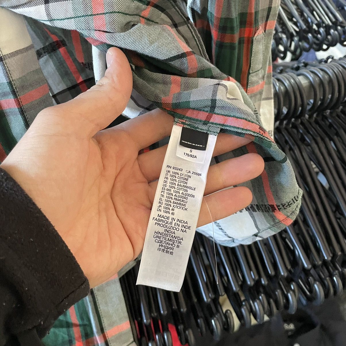 Diesel × Flannel Diesel Flannel Patchwork Boro Shirt inspired Kapital monogra Size US S / EU 44-46 / 1 - 5 Thumbnail