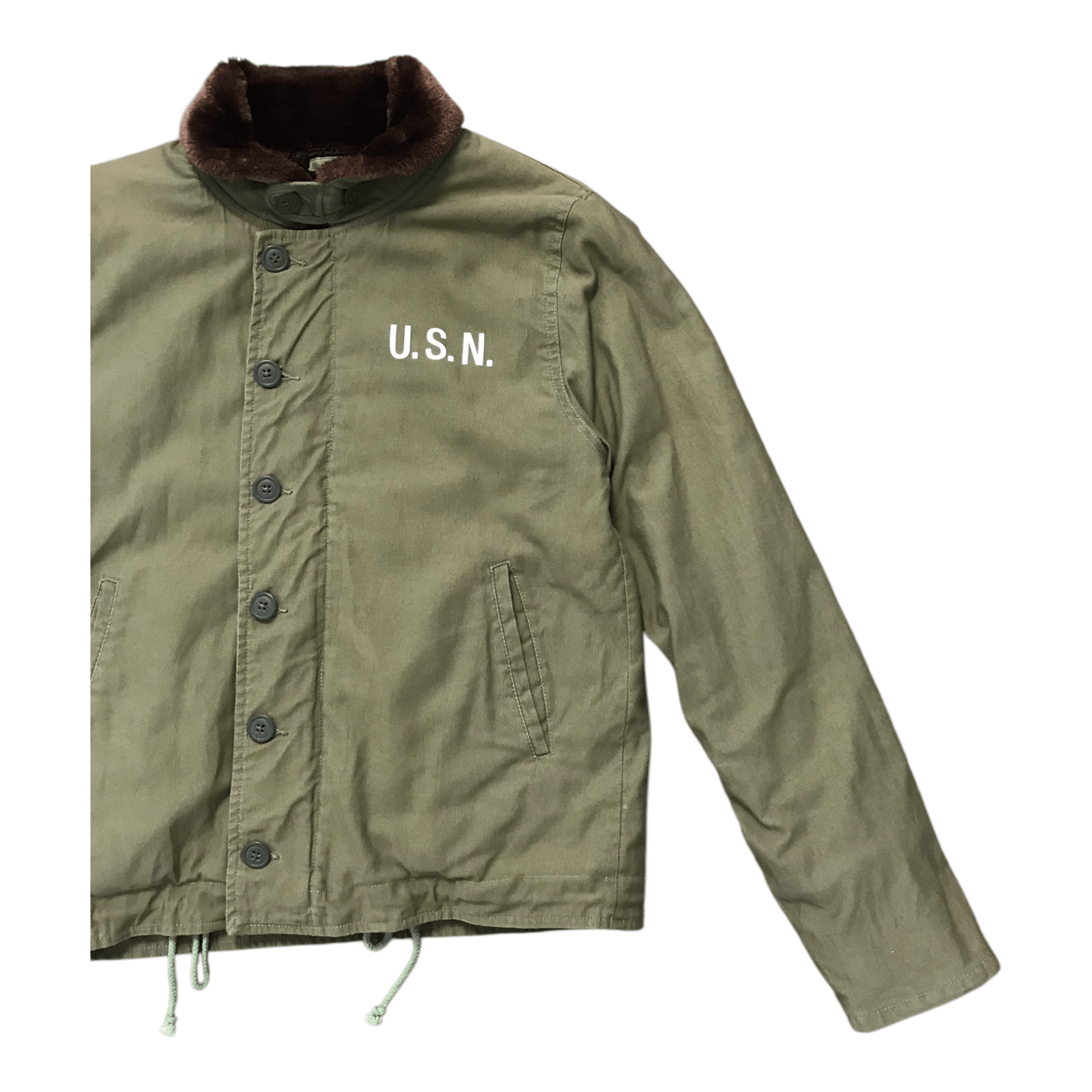Japanese Brand Navy Deck USN MFG jacket Size US M / EU 48-50 / 2 - 1 Thumbnail
