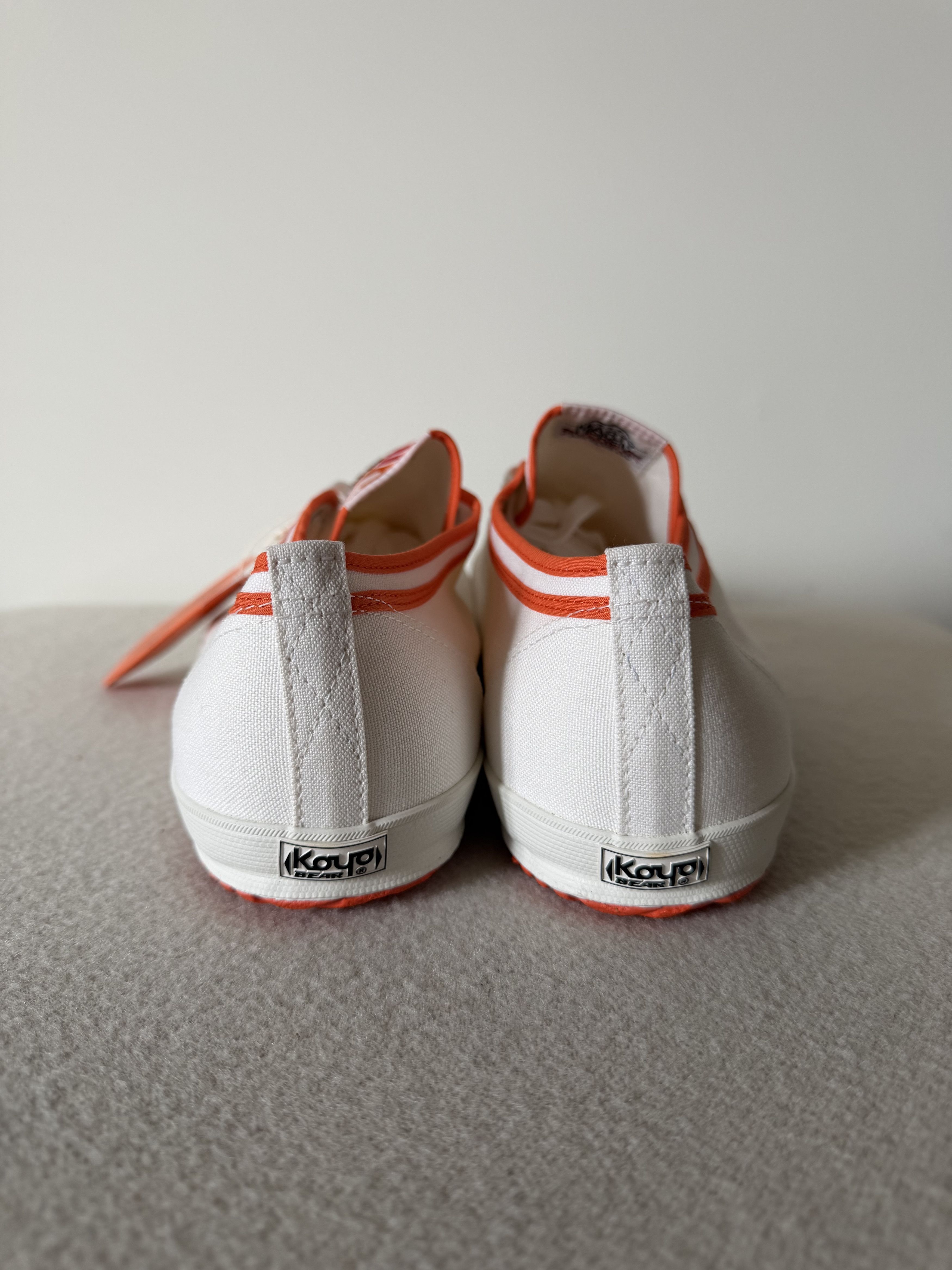 A24 Koyo Bear A24 Marty Supreme Sharpman Shoes in White Orange Size US 12.5 / EU 45-46 - 5 Thumbnail