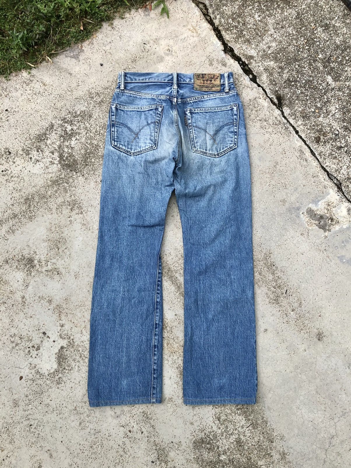 Blue Blue Japan VINTAGE SELVEDGE BLUE BLUE JAPAN DENIM Size US 28 / EU 44 - 6 Thumbnail