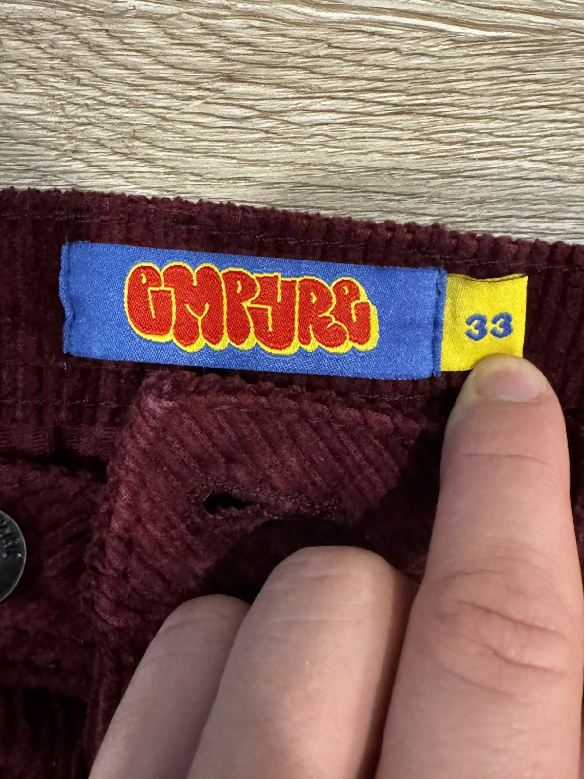 Empyre Empyre Red Corduroy Skate Vintage Style Pants Size US 32 / EU 48 - 4 Thumbnail