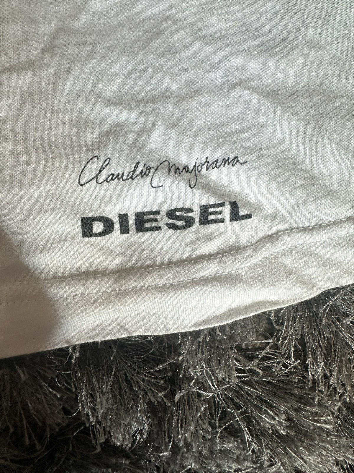 Diesel Diesel x Claudio Majorana Art is Tee Collection White Tshirt Size US S / EU 44-46 / 1 - 2 Thumbnail