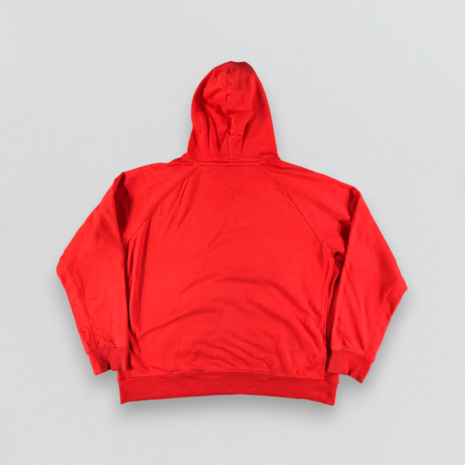 Nike Vintage Nike Red Hoodie Sweater F314 Size US XL / EU 56 / 4 - 2 Thumbnail