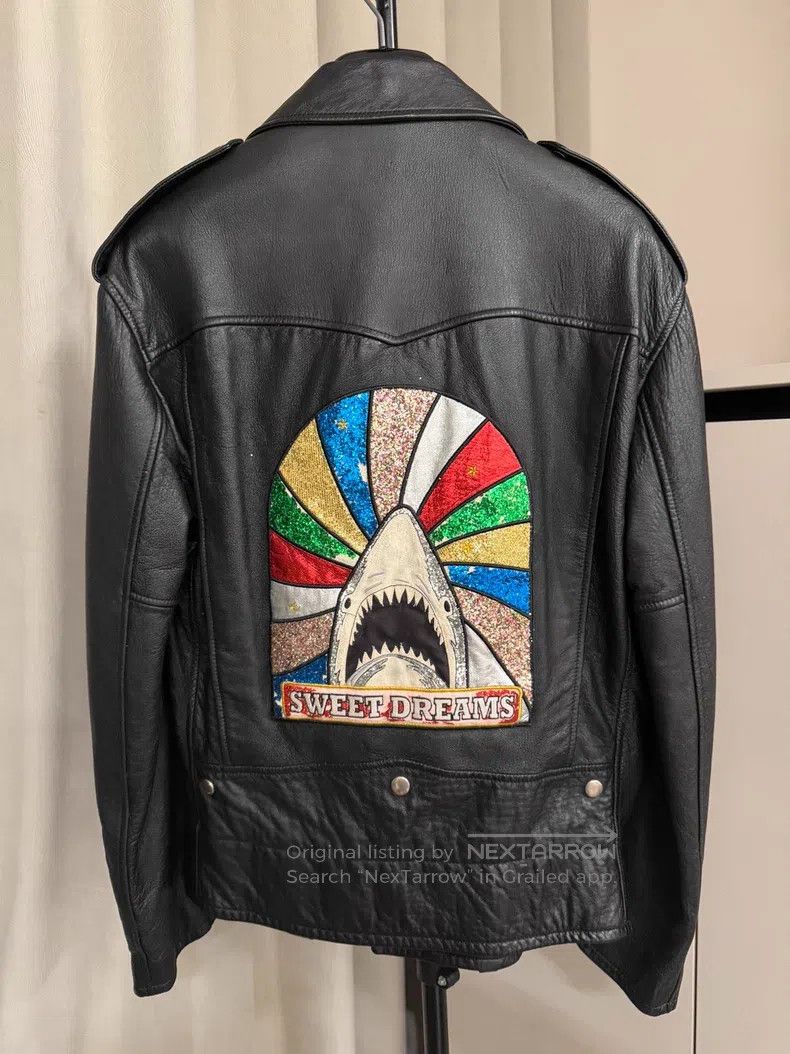 Saint Laurent Paris Saint Laurent Paris Rainbow Candy Colored Leather Biker Ja Size US M / EU 48-50 / 2 - 1 Thumbnail