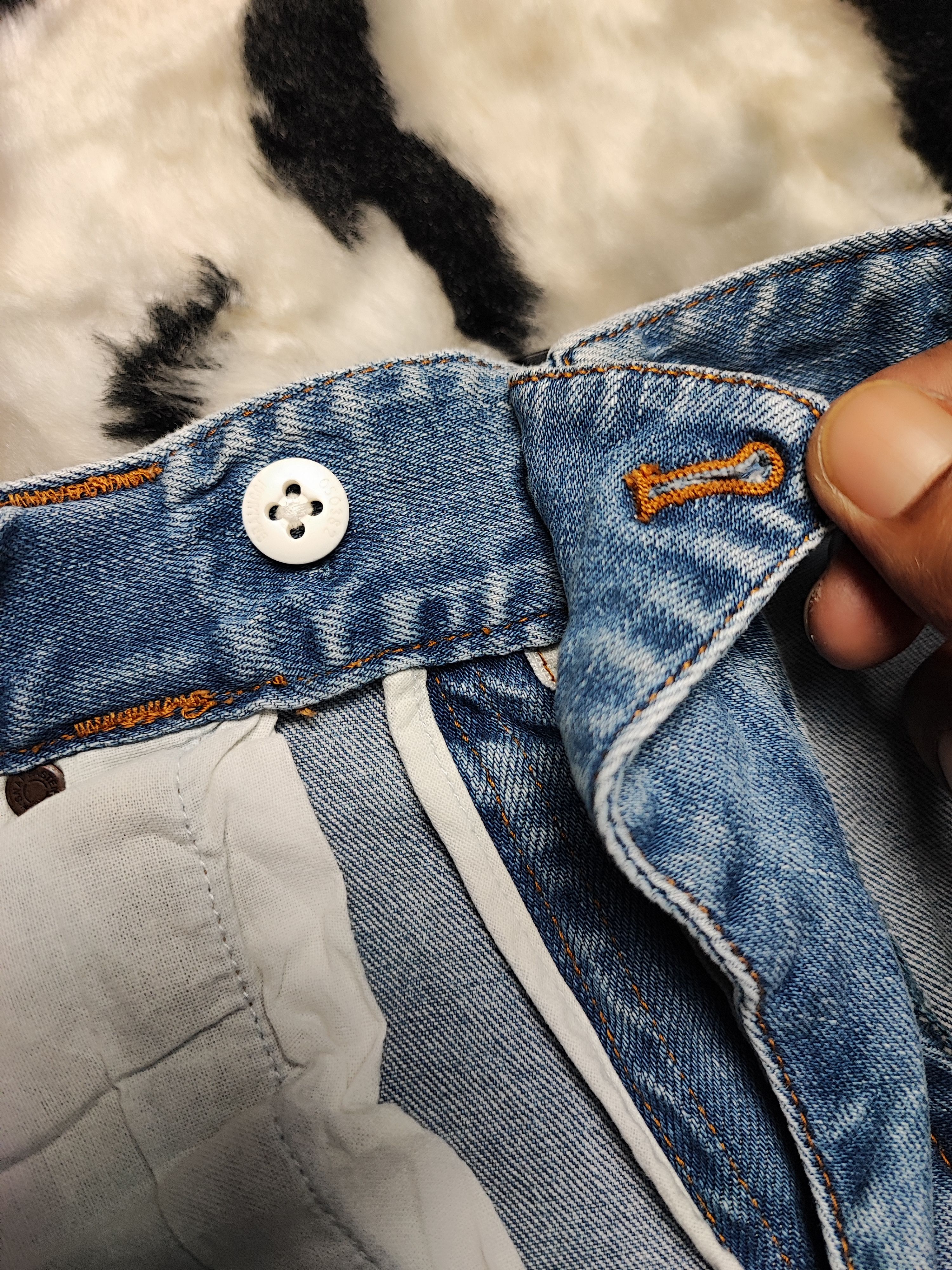 Gramicci Skinny Distressed Denim by Gramicci Size US 31 - 19 Thumbnail