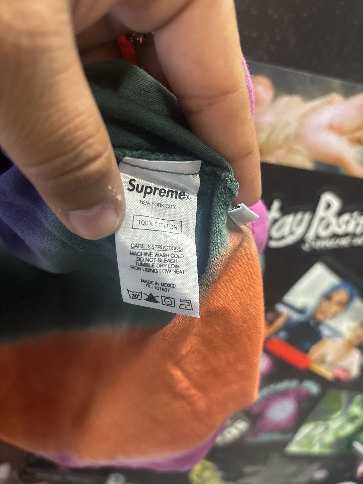 Supreme Supreme Rainbow Stripe 3M shirt l Size US L / EU 52-54 / 3 - 2 Thumbnail