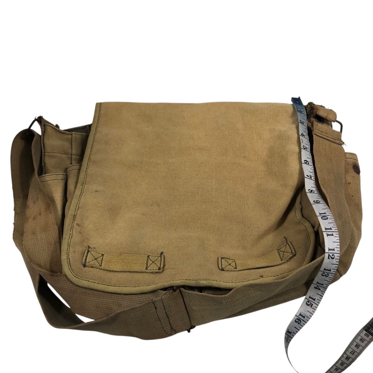 Vintage Vintage Military Worker Sling Bag Duck Canvas Buzz Ricksons Size ONE SIZE - 13 Thumbnail