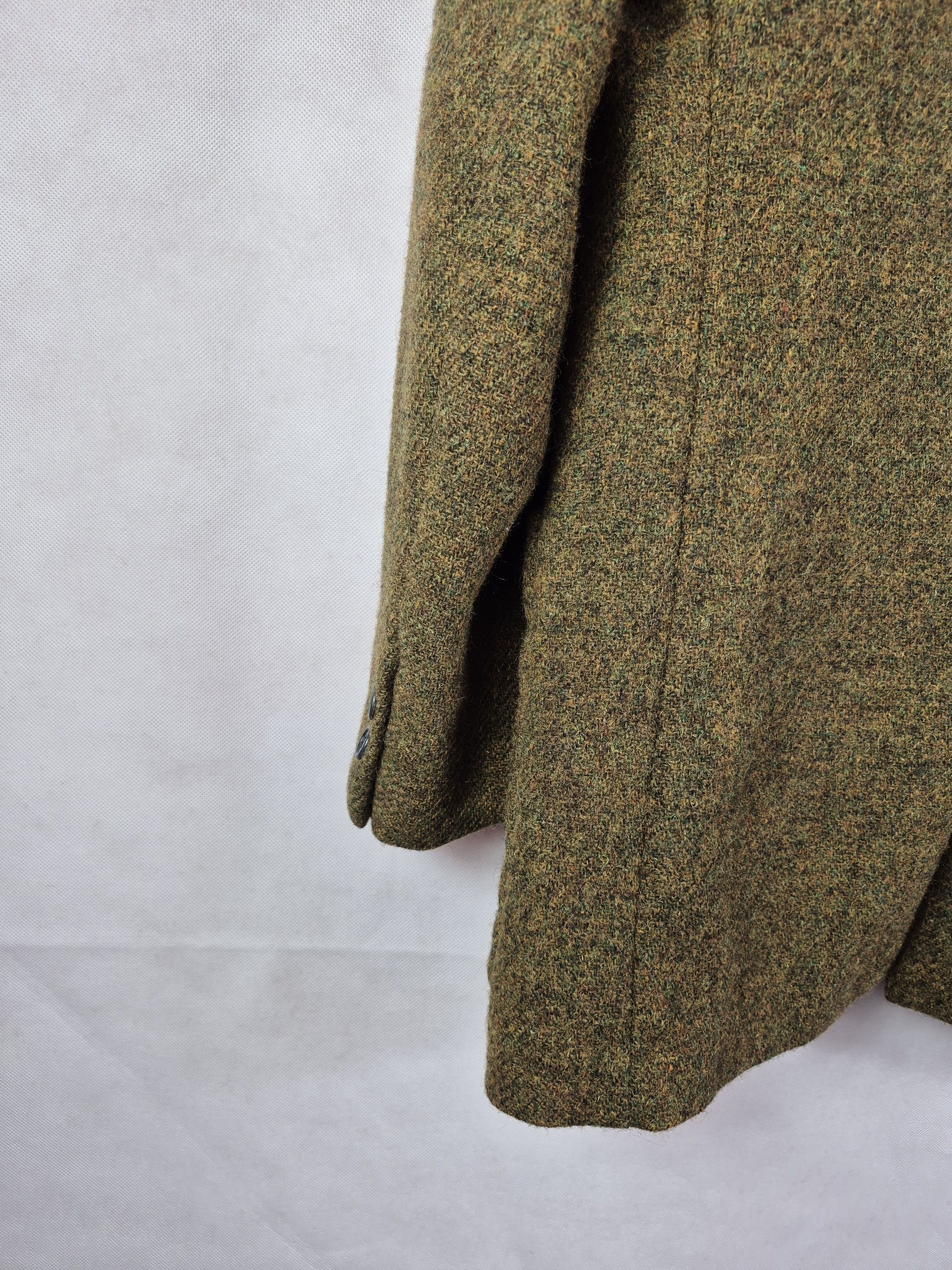 Harris Tweed 🔥 Harris Tweed Hand Woven Light Weight Suits Blazer Coat Size 40R - 10 Thumbnail