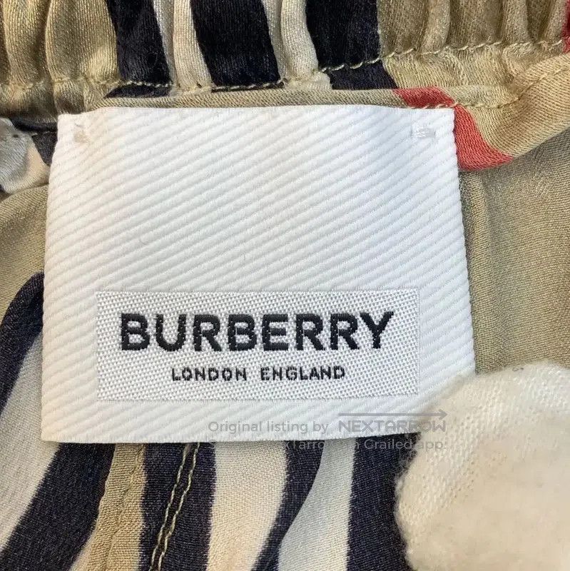 Burberry Burberry Men's Summer Khaki Stripe Shorts. Size US 32 / EU 48 - 5 Thumbnail