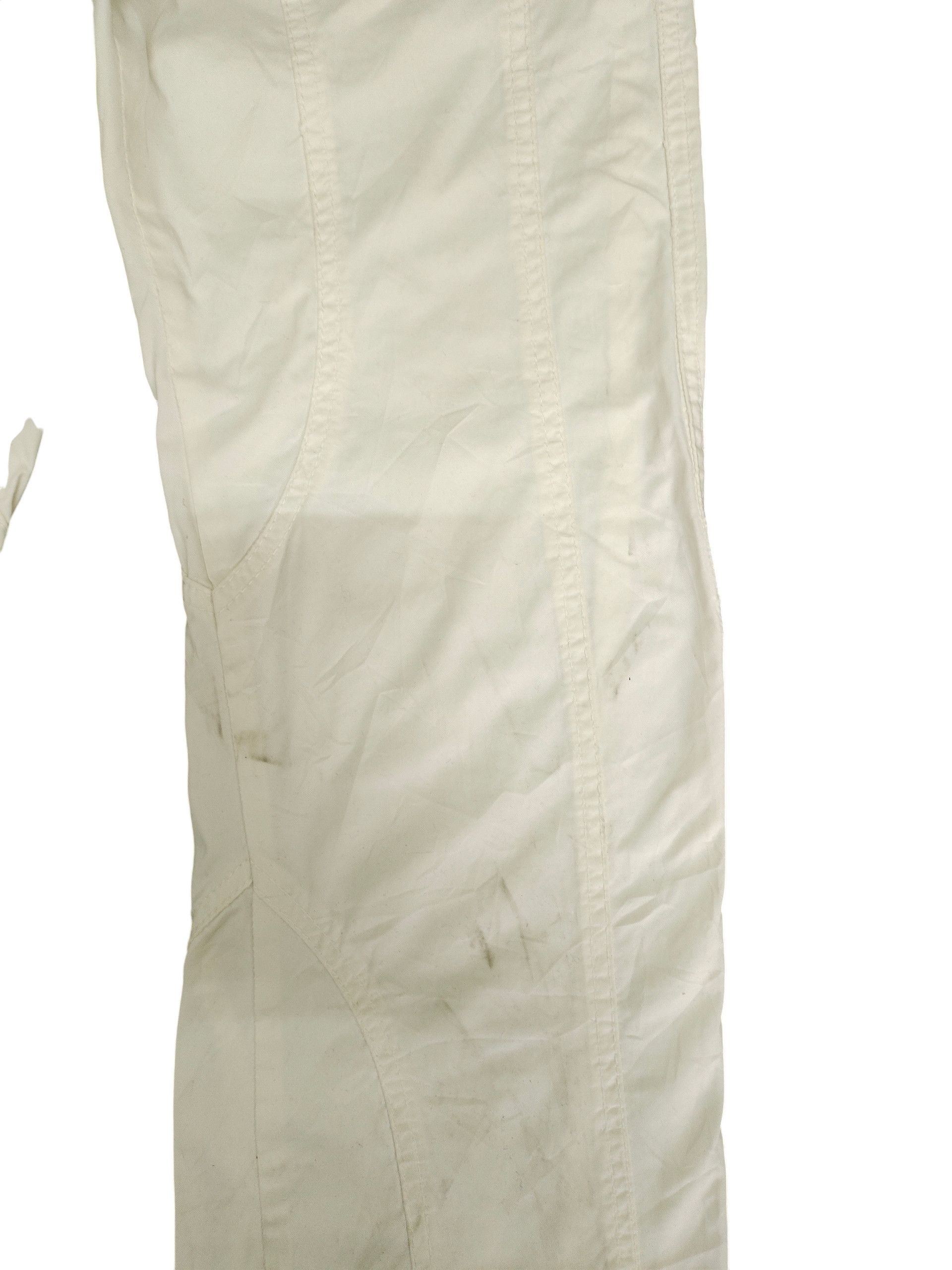 Absolut Joy Absolut Joy Einstein Asymmetric Cut White Zipper Pants Size US 30 / EU 46 - 3 Thumbnail