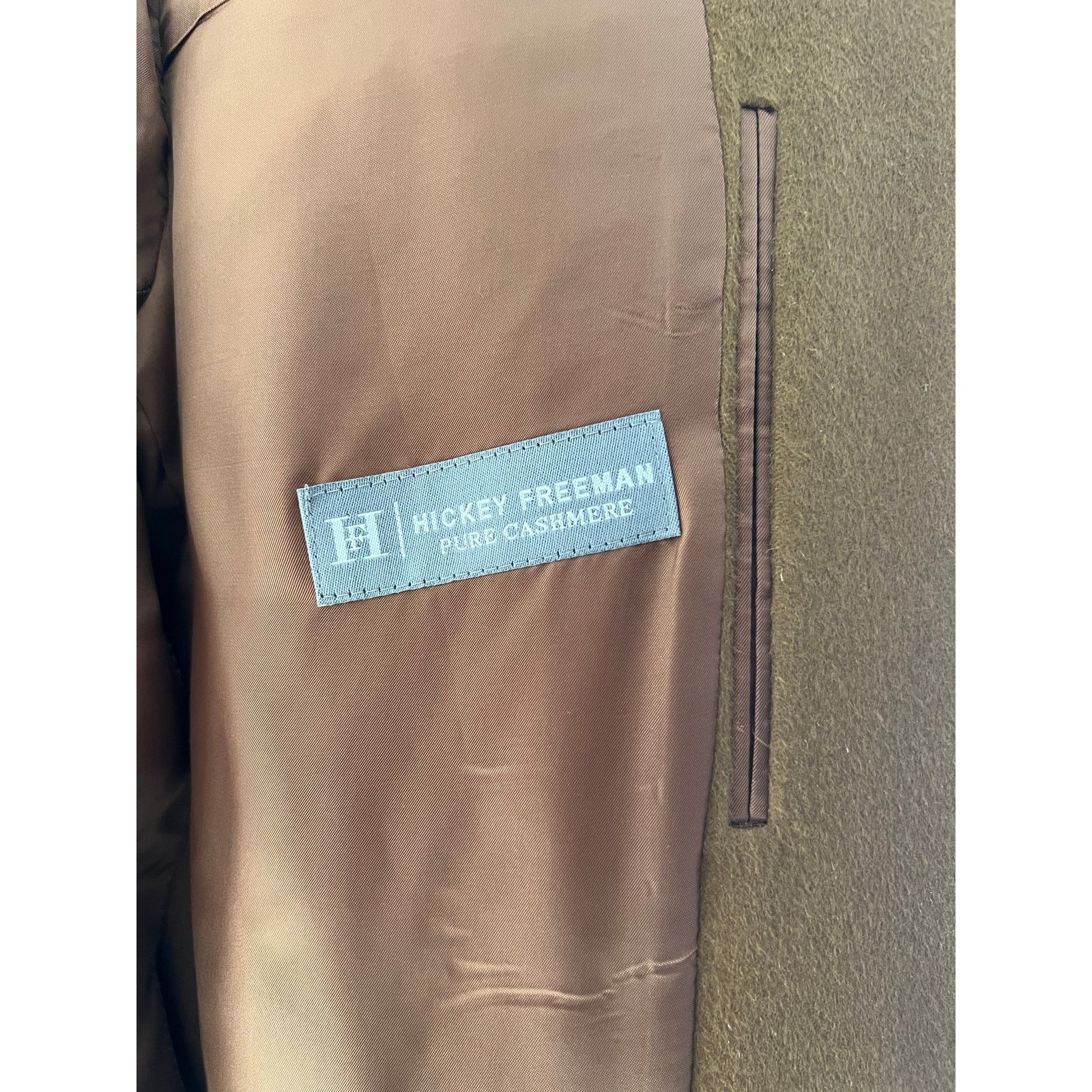 Hickey Freeman Hickey Freeman 3 Button Long Overcoat Vicuña Color Size 40 Size US S / EU 44-46 / 1 - 15 Thumbnail