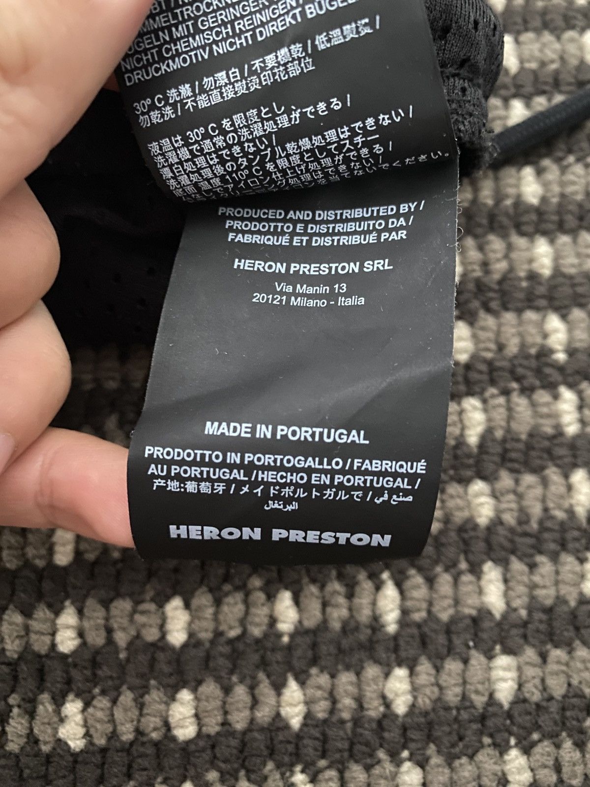 Heron Preston Heron Preston Black Mesh Shorts Size US 30 / EU 46 - 5 Thumbnail