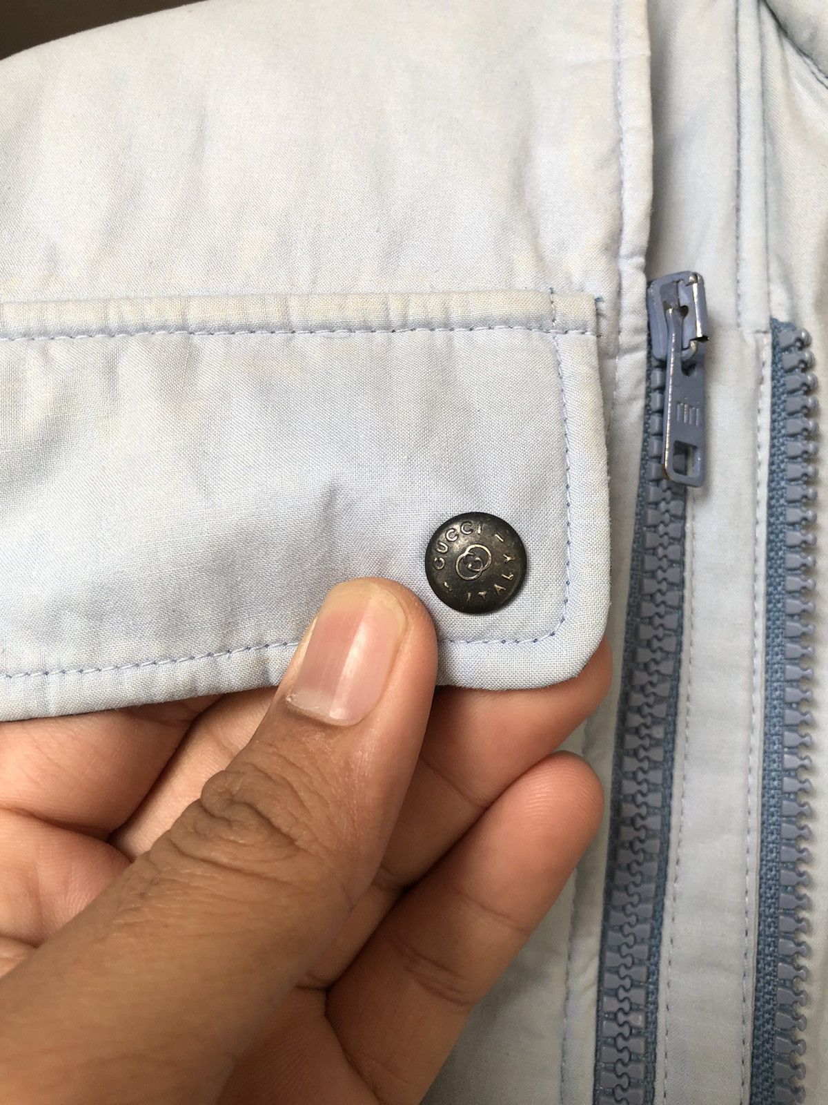 Gucci Rare🔥 Vintage Gucci Distressed Padding Jacket Size US XS / EU 42 / 0 - 10 Thumbnail