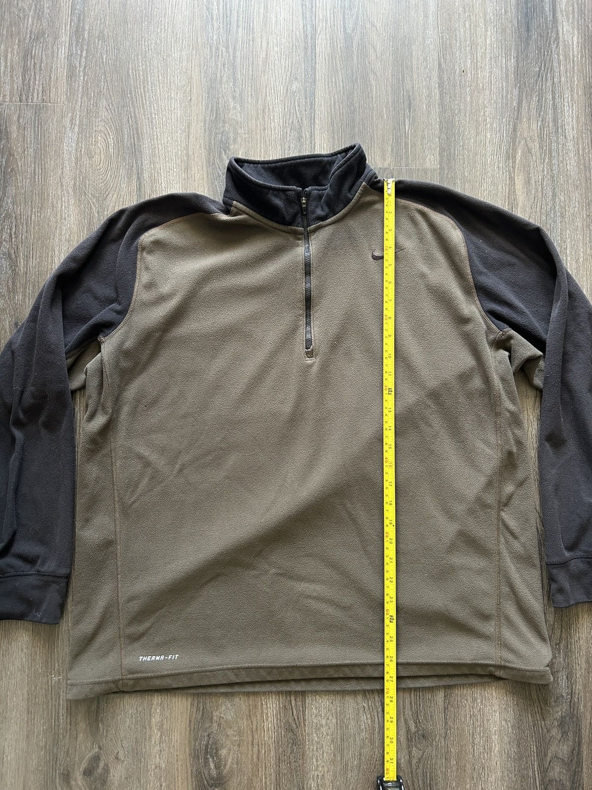 Nike Nike Retro Therma-Fit Quarter Zip Fleece Sweatshirt Mens XL Size US XL / EU 56 / 4 - 2 Thumbnail