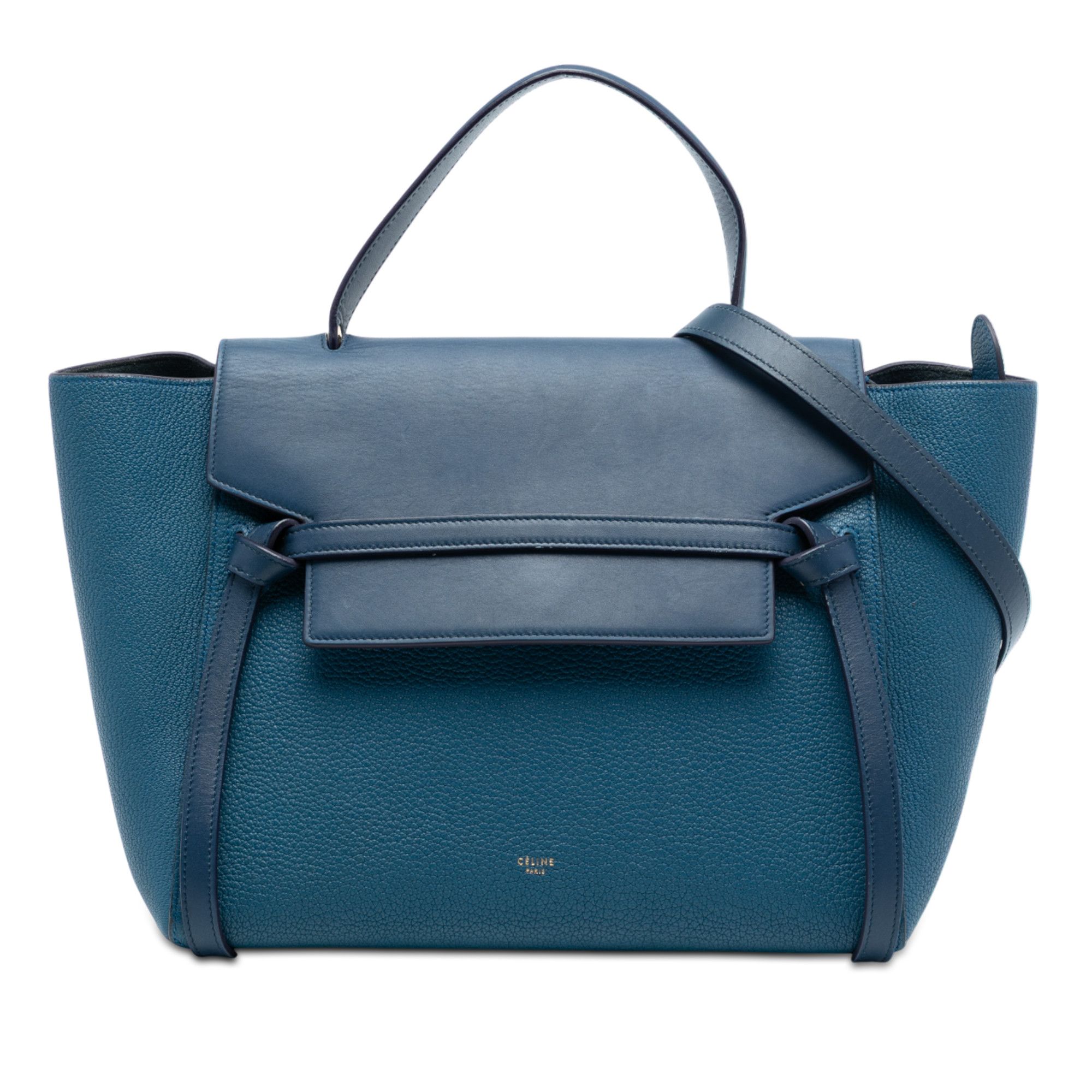 Celine Celine Mini Grained and Smooth Calfskin Belt Bag Size ONE SIZE - 1 Thumbnail