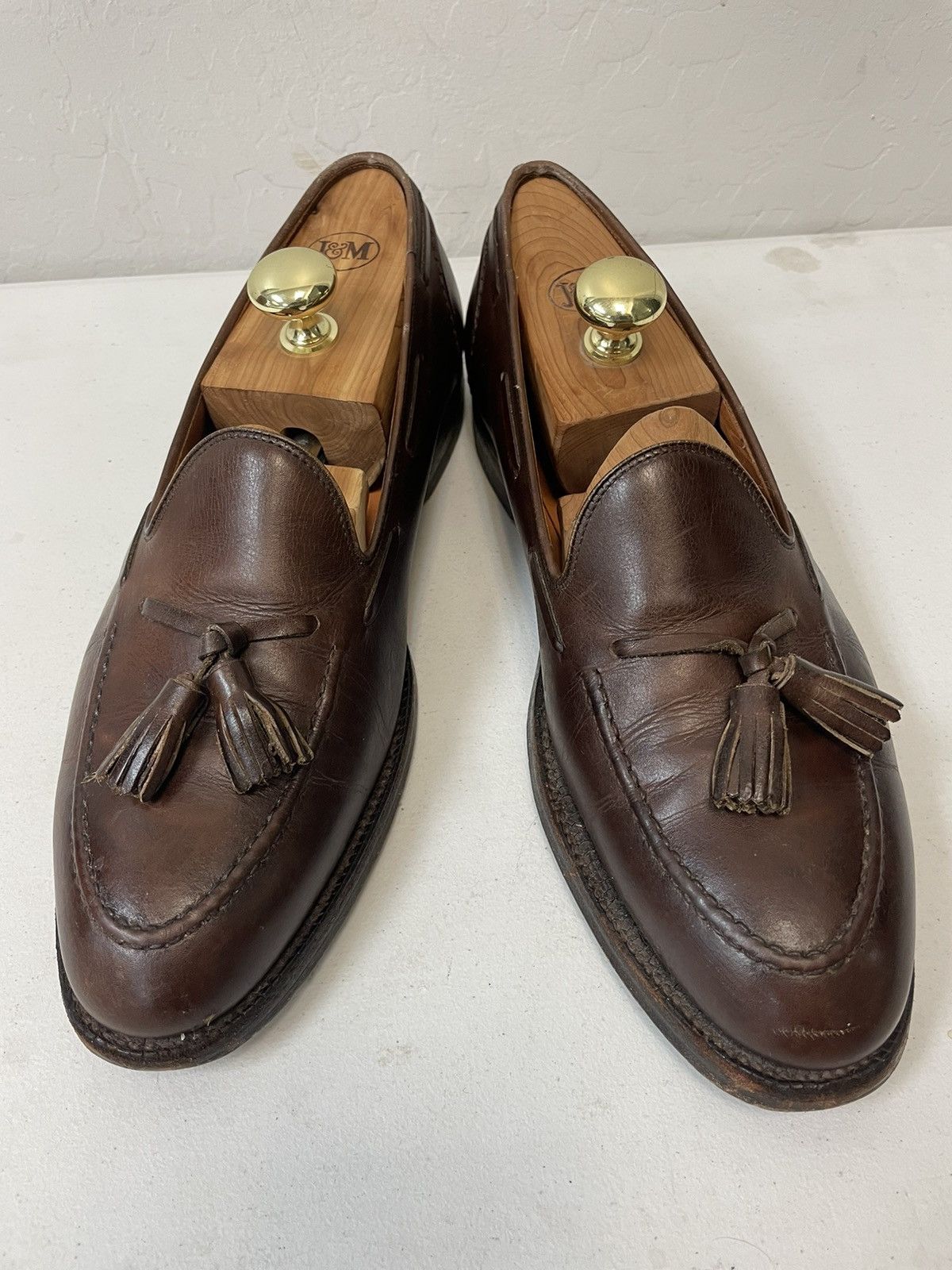 靴 90s Polo by Ralph Lauren Tassel Loafer Polo Ralph Lauren × Vintage Burnished Calf Tassel Loafer | Grailed