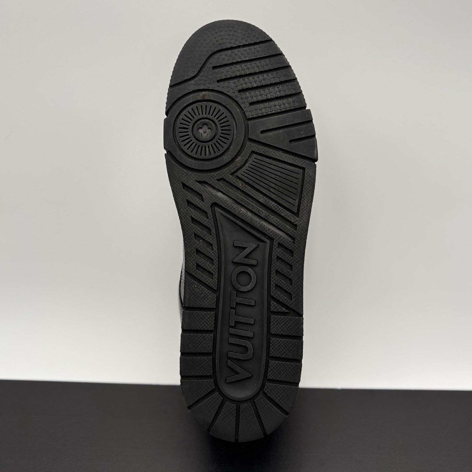 Louis Vuitton Louis Vuitton Hardware Calfskin Trainer ‘ Black, Gold ‘ Size US 10.5 / EU 43-44 - 17 Thumbnail