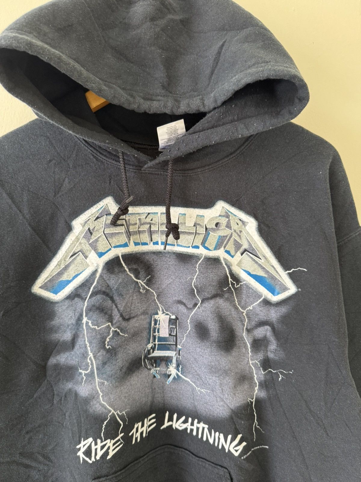 Band Tees METALLICA RIDE THE LIGHTNING HOODIE Size US M / EU 48-50 / 2 - 2 Thumbnail