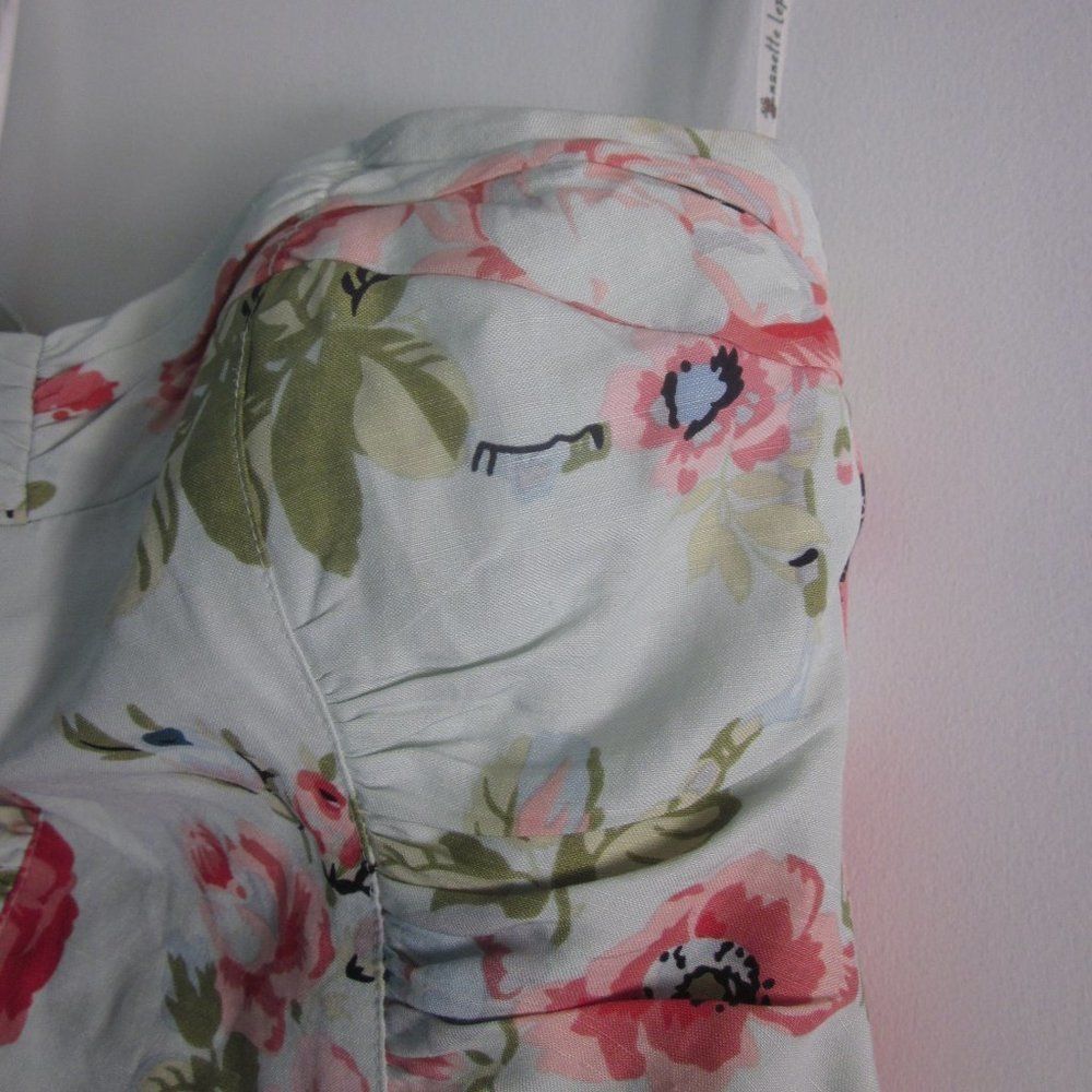 Annette Gortz Nanette Lepore Strapless Garden Party Mini Dress 2 Size XS / US 0-2 / IT 36-38 - 8 Thumbnail