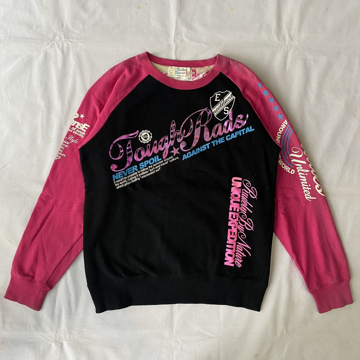 Beauty Beast × Japanese Brand Tough Rads Against The Capital Crewneck Sweatshirts LGBstyle Size US M / EU 48-50 / 2 - 2 Thumbnail