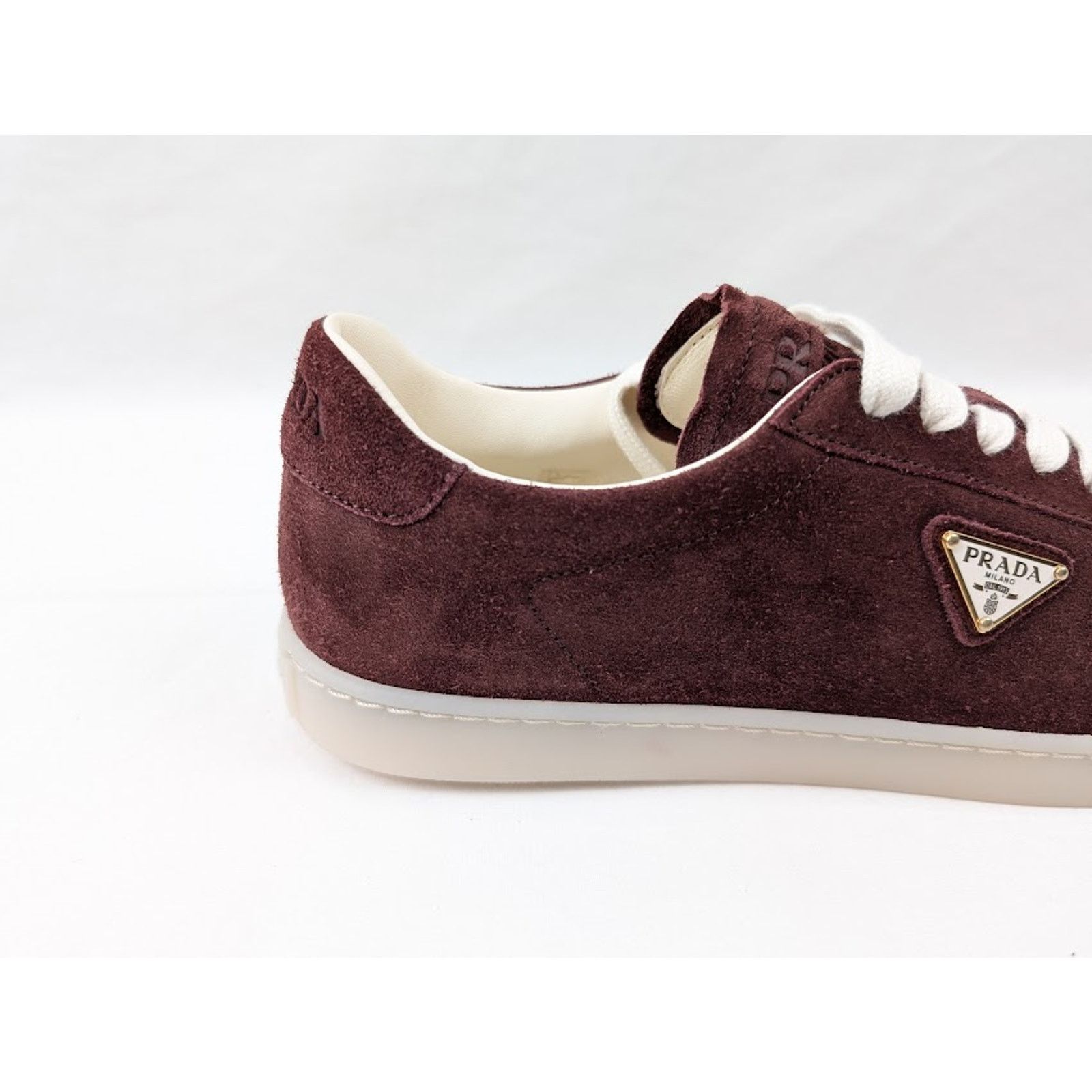Prada o1rshd1 Low-Top Sneakers in Bordeaux Size US 10.5 / EU 43-44 - 4 Thumbnail
