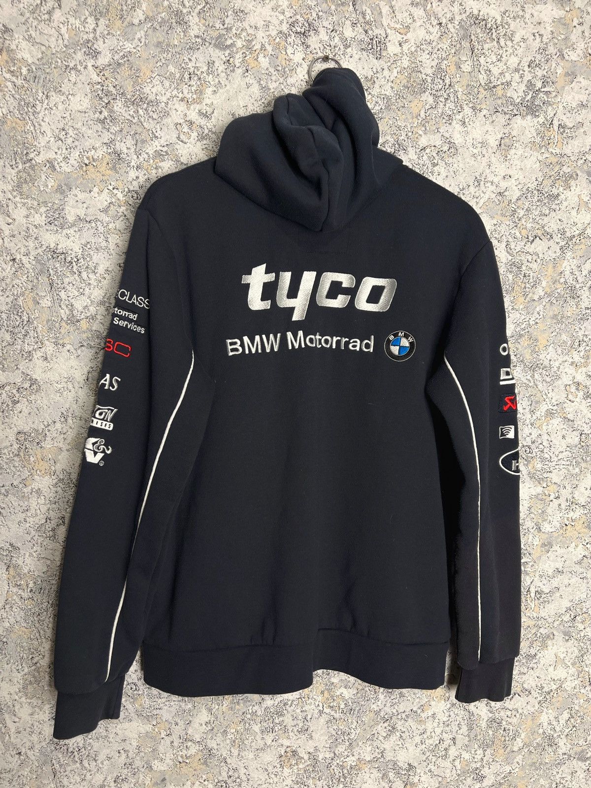 BMW Vintage BMW Tuco Motorrad Racing Full Zip Hoodie Formula Uno Size US S / EU 44-46 / 1 - 5 Thumbnail